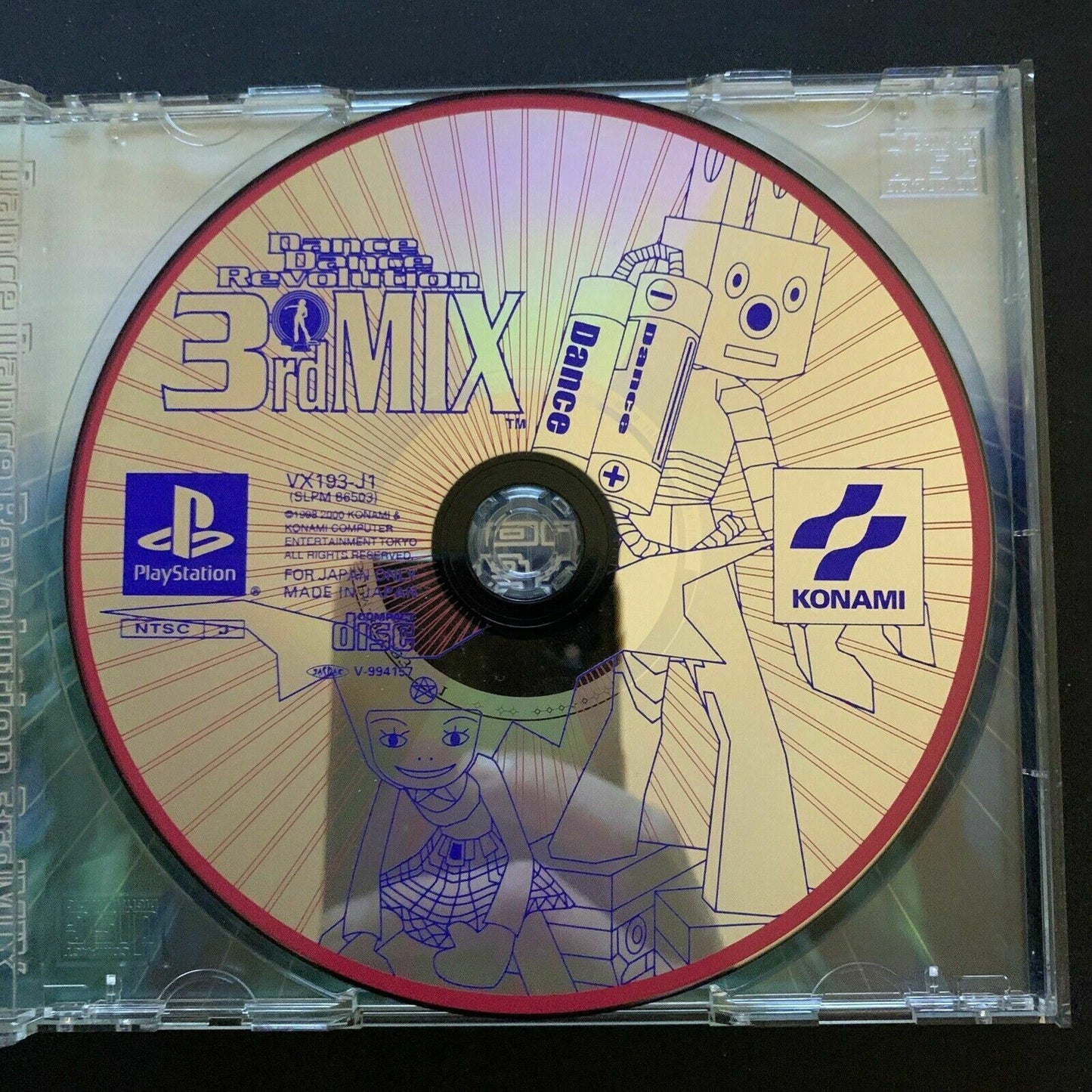 Dance Dance Revolution 3rd Mix - Playstation PS1 NTSC-J Japan Music Game