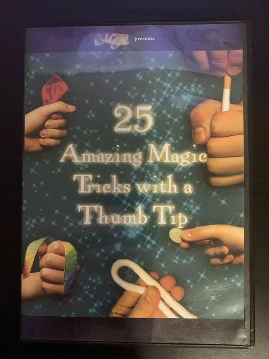 Royal Magic - 25 Amazing Magic Tricks With A Thumb Tip (DVD, 2002)