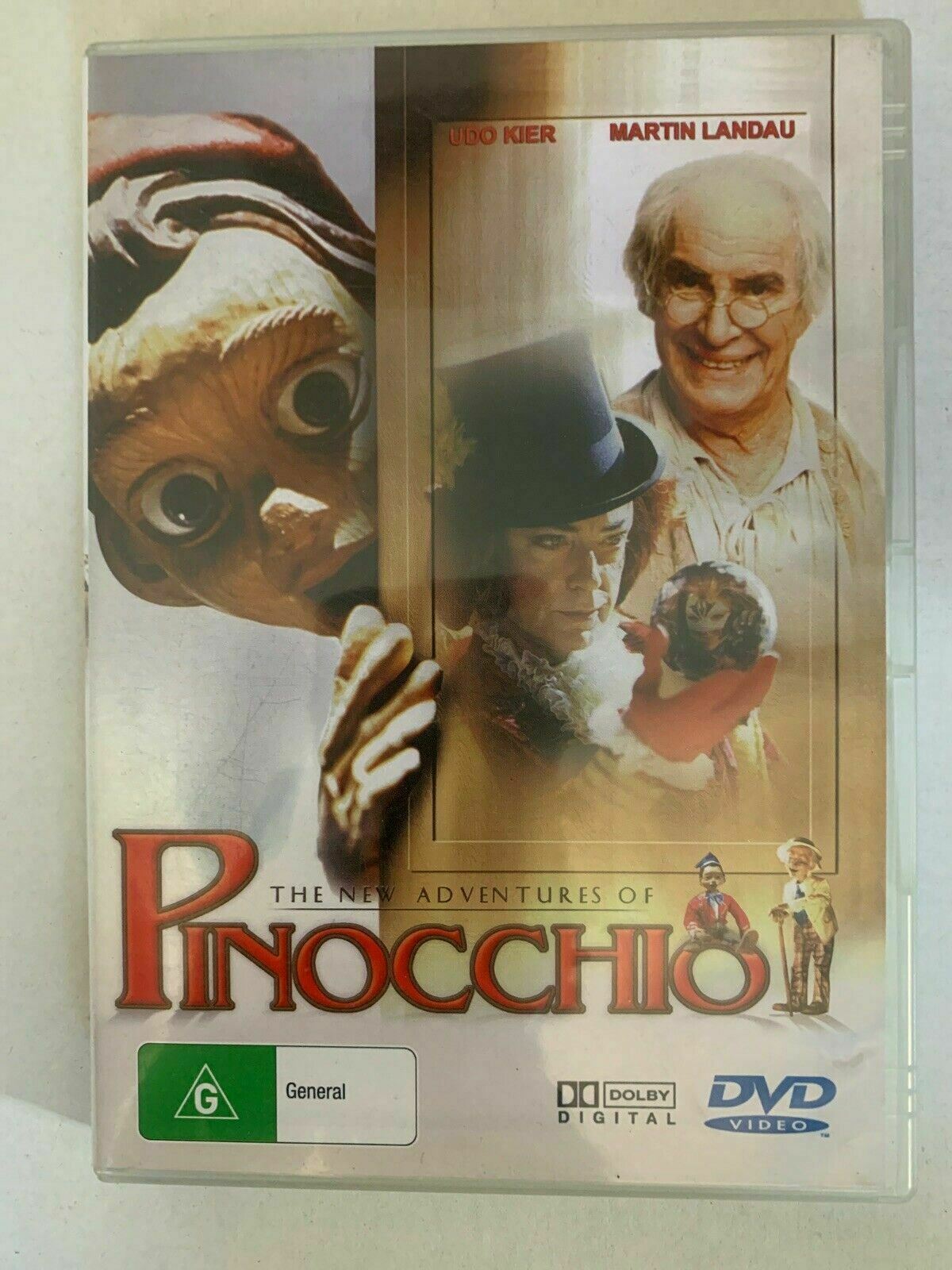 The New Adventures Of Pinocchio (DVD) Udo Kier, Martin Landau - Region Free