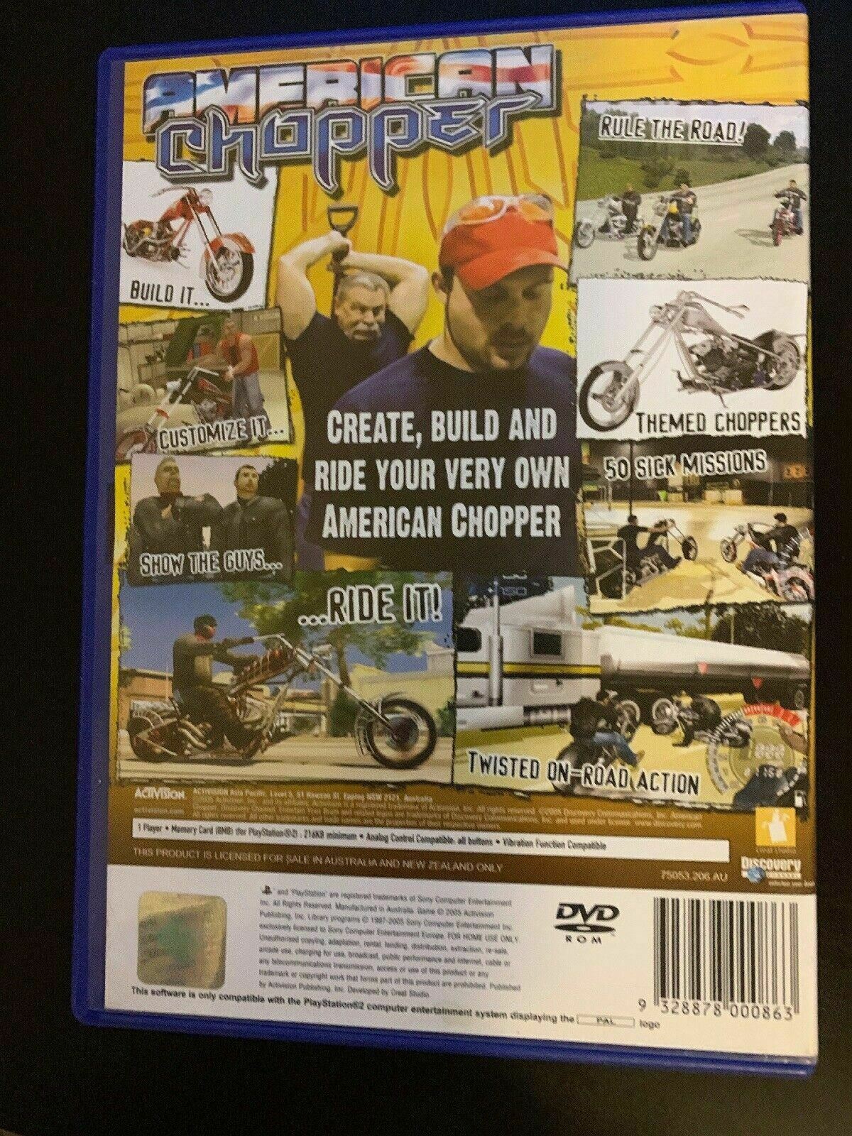 American Chopper Playstation 2 (PS2) With Manual