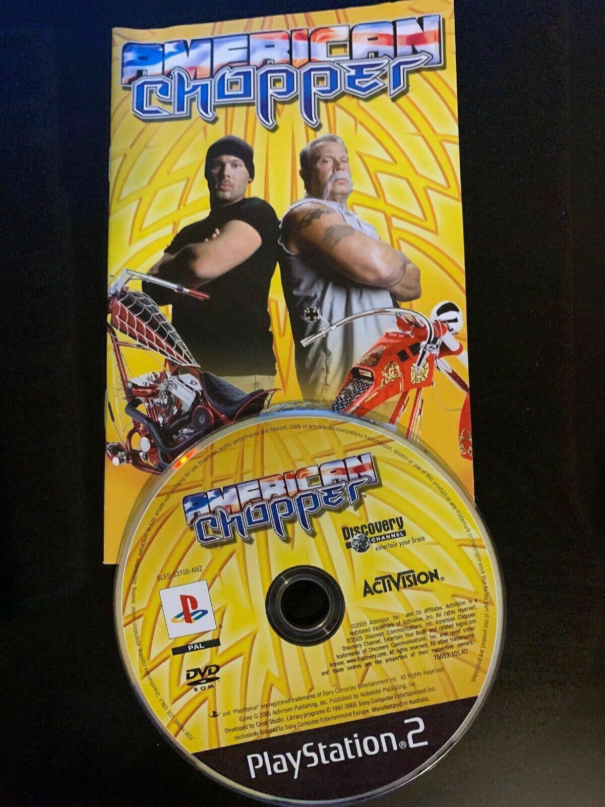 American Chopper Playstation 2 (PS2) With Manual