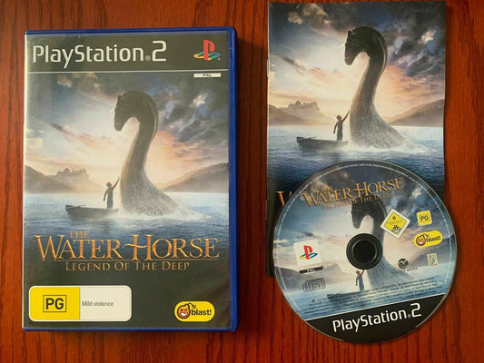 The Water Horse Legend of the Deep PS2 PlayStation 2 PAL with Manual