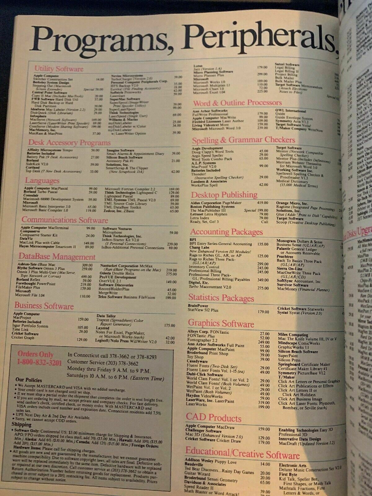 MacUser Magazine July 1987 The Macintosh Resource Desktop Publishing: The New