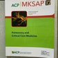 ACP MKSAP 17 Pulmonary Critical Care Medicine American College Of Physicians