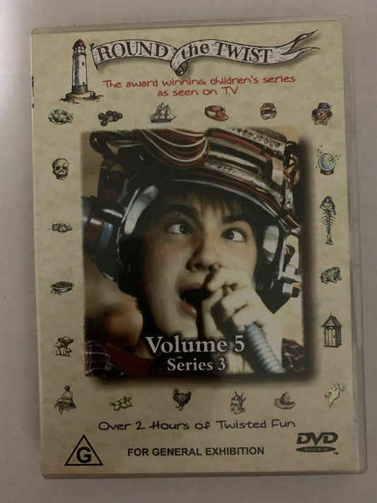 Round The Twist Volume 5 Series 3 DVD Australian Kids Tv Series - OVER 2 HOURS