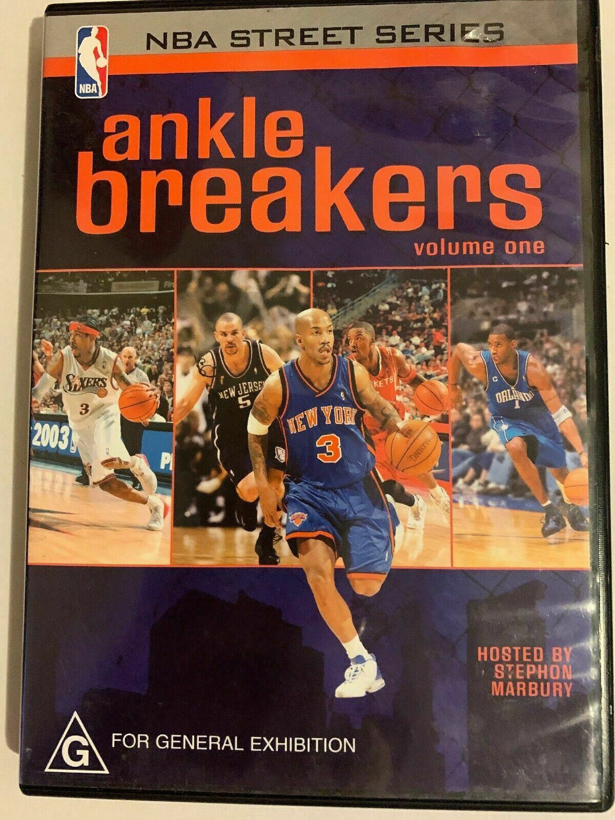 NBA DVD Series - NBA 100 Greatest Plays, Ankle Breakers Vol 1 Dunks! Vol 1 & 2