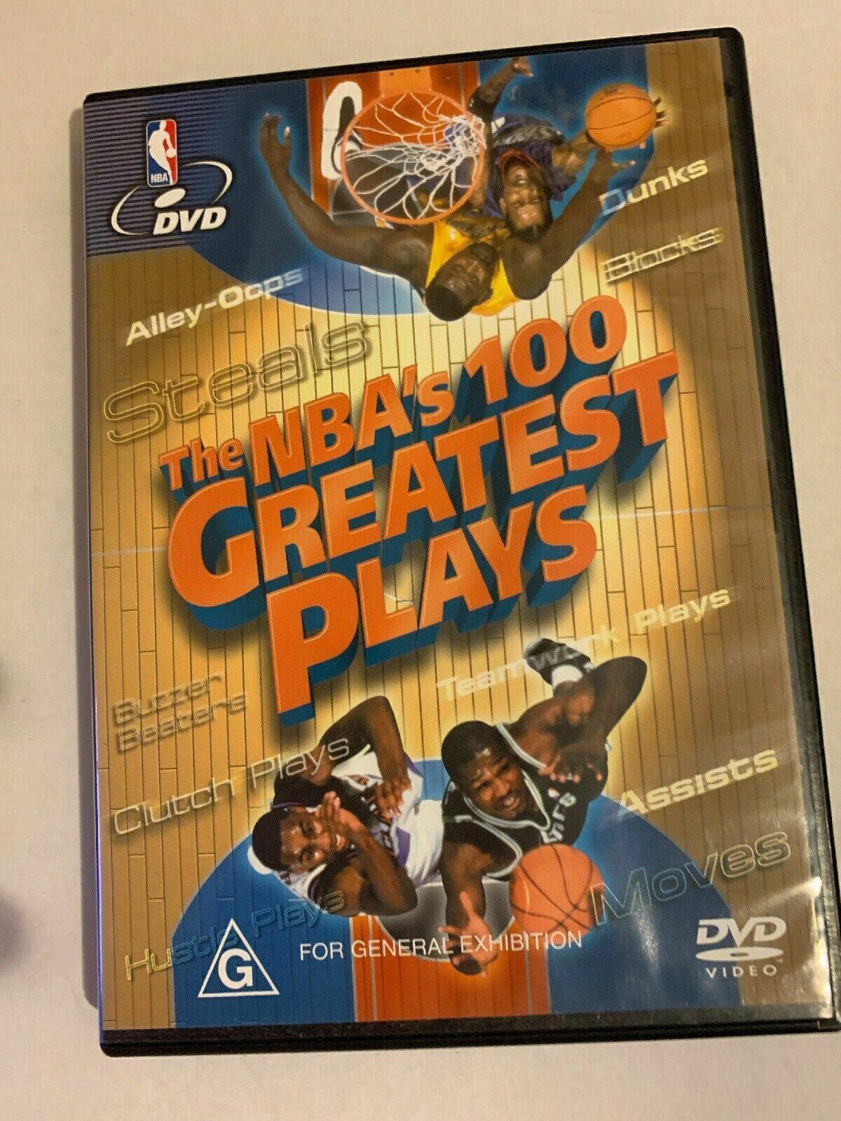 NBA DVD Series - NBA 100 Greatest Plays, Ankle Breakers Vol 1 Dunks! Vol 1 & 2