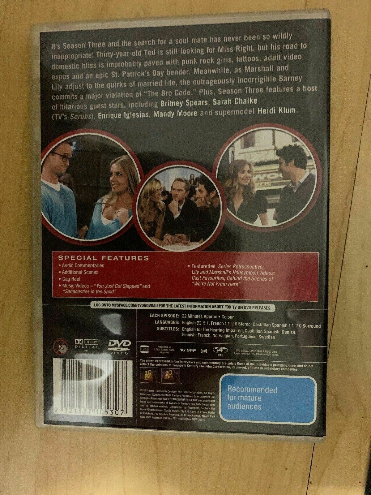 How I Met Your Mother : Season 3  DVD