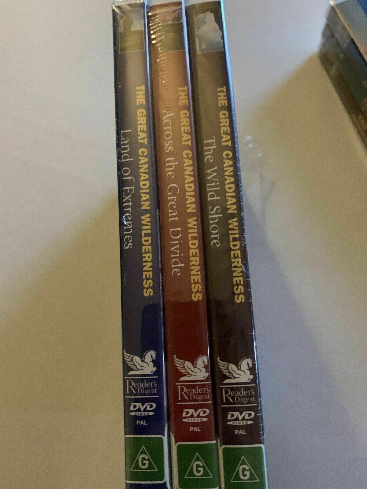 The Great Canadian Wilderness: Wild Shore, The Great Divide, Land Of Extreme DVD