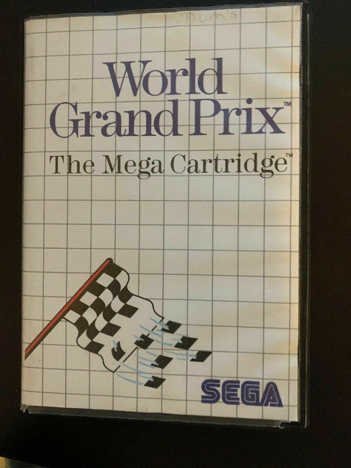 World Grand Prix  Sega Master System PAL With Manual Complete