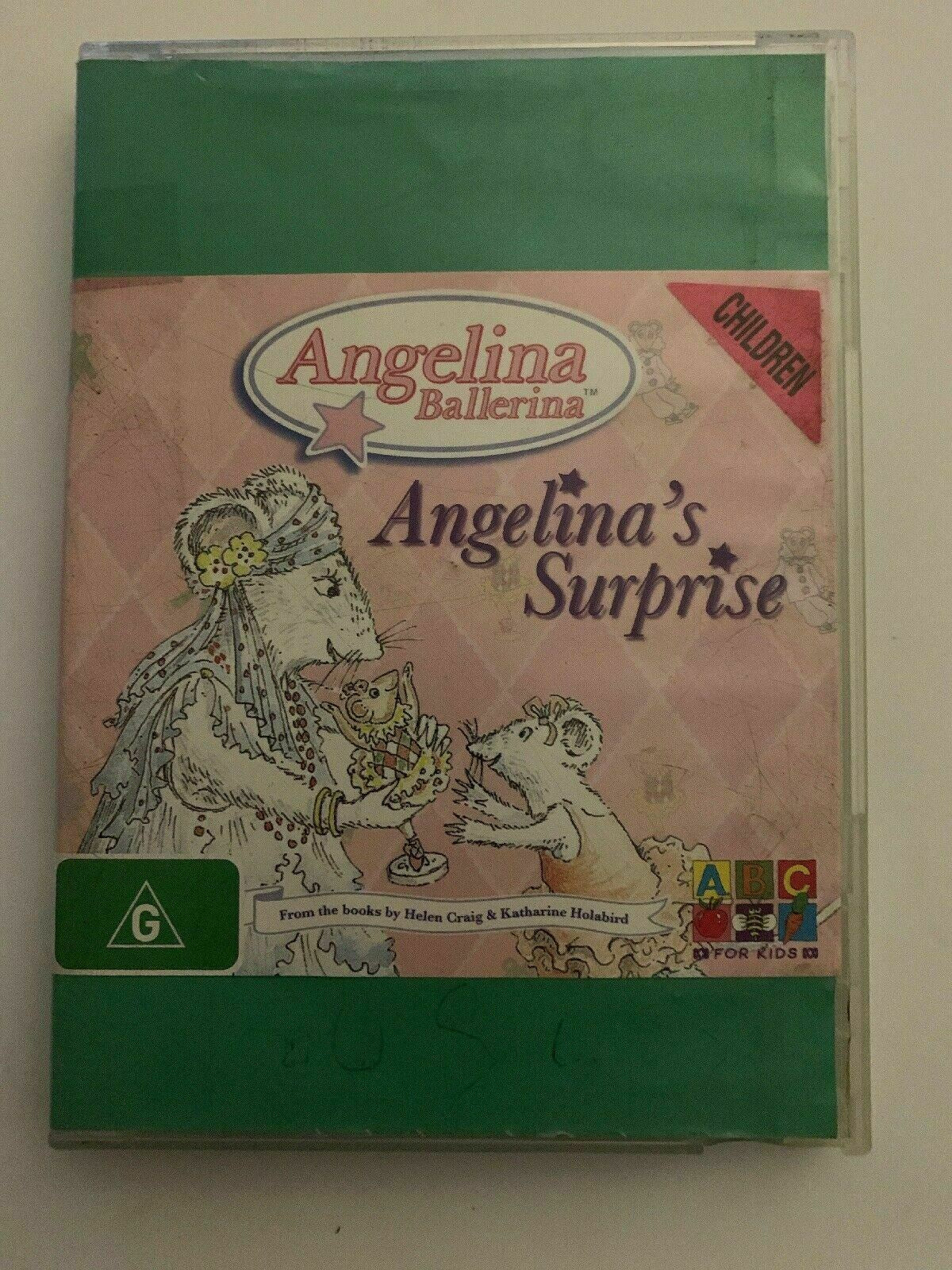 Angelina Ballerina - Angelina's Surprise (DVD) Region 4 - ABC For Kids