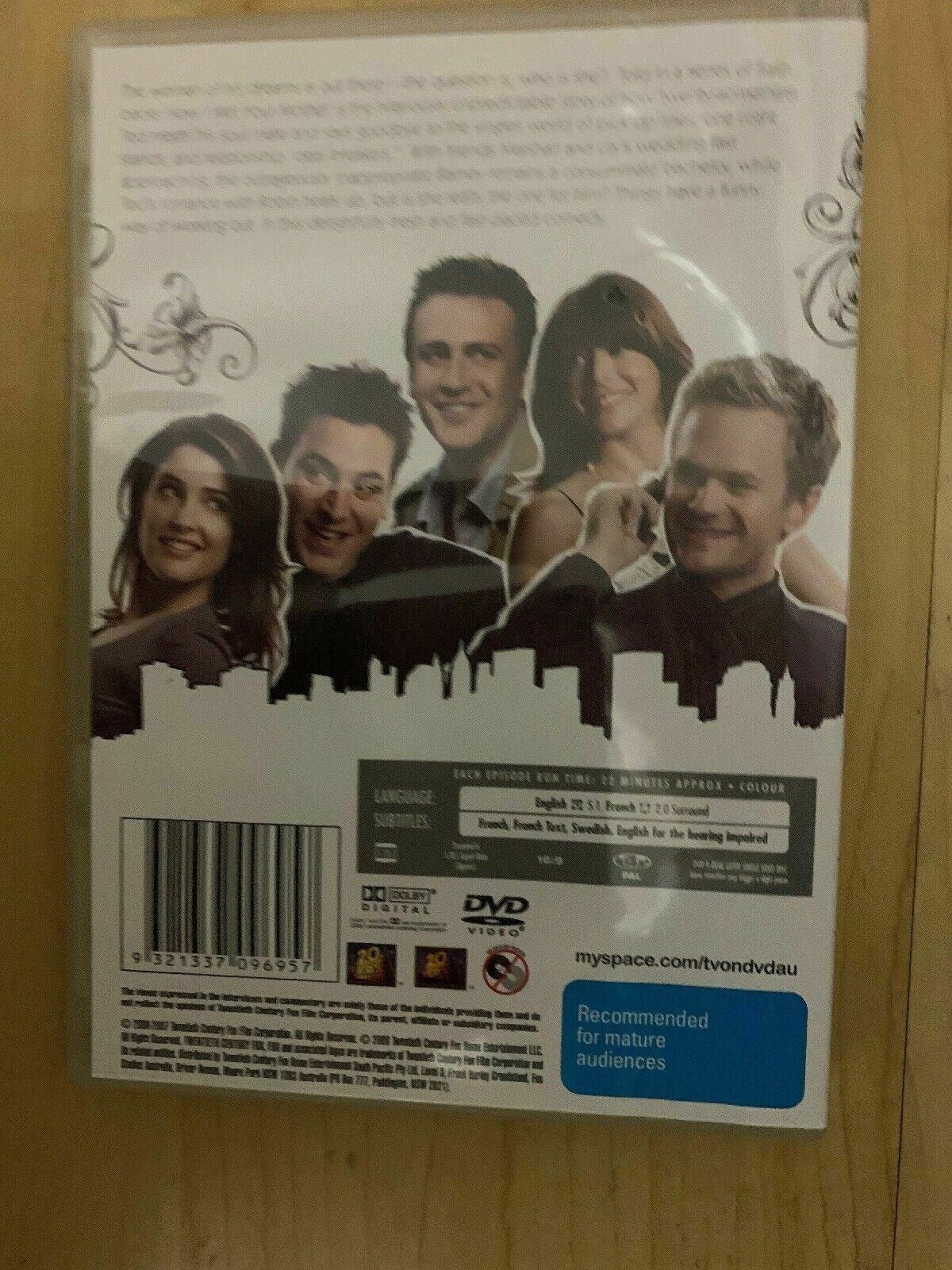 How I Met Your Mother : Season 2 (DVD, 2008, 3-Disc Set)