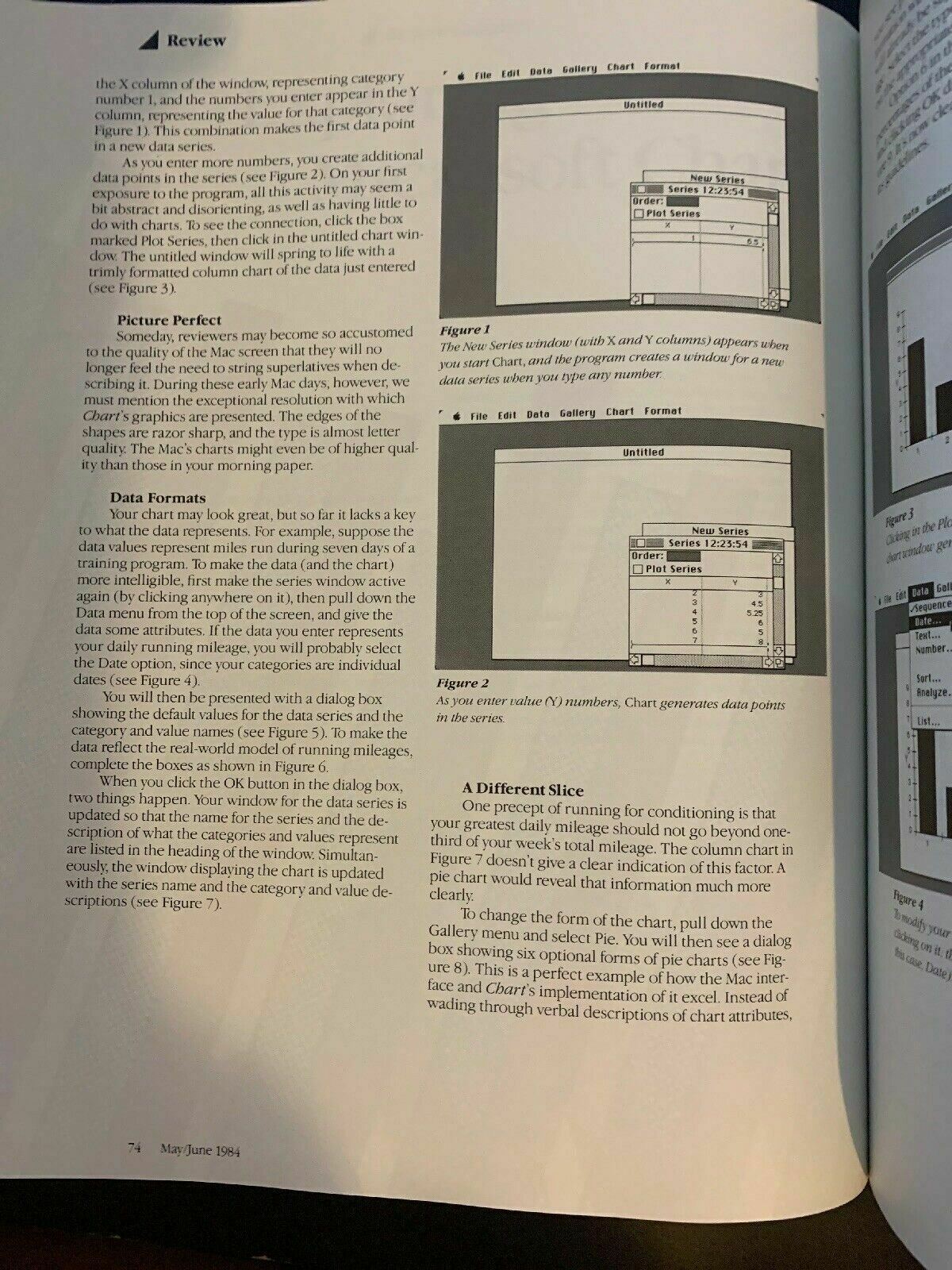 MacWorld May/June 1984 The Macintosh Magazine Picture Perfect Macintosh Charts