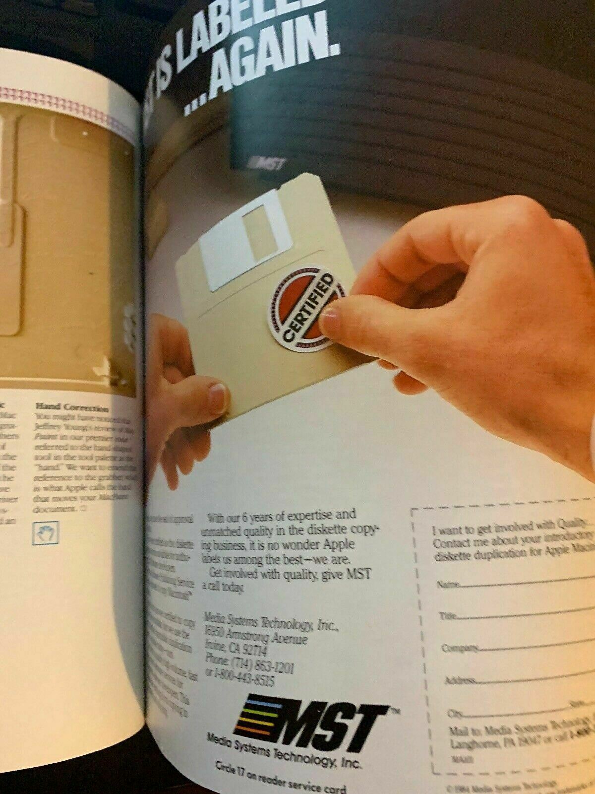 MacWorld May/June 1984 The Macintosh Magazine Picture Perfect Macintosh Charts