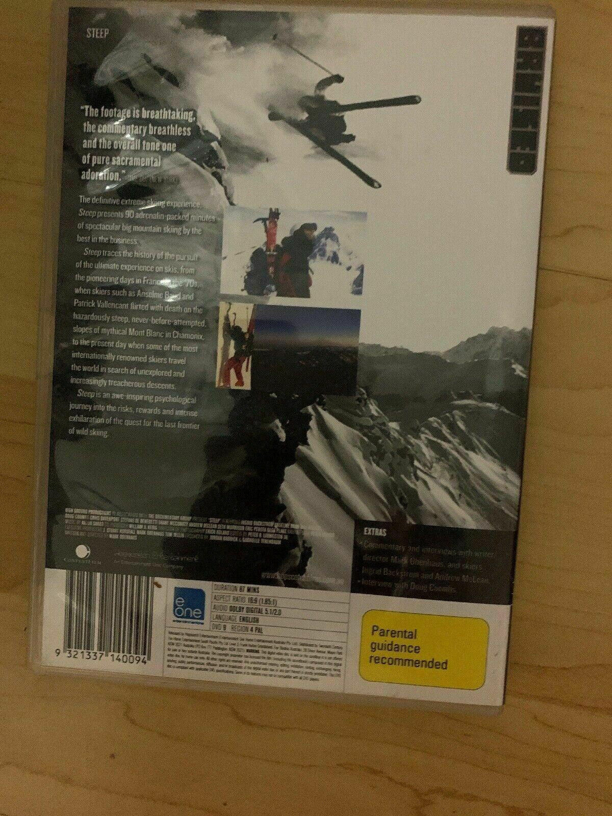 Steep - The Story Of Big Mountain Skiing DVD
