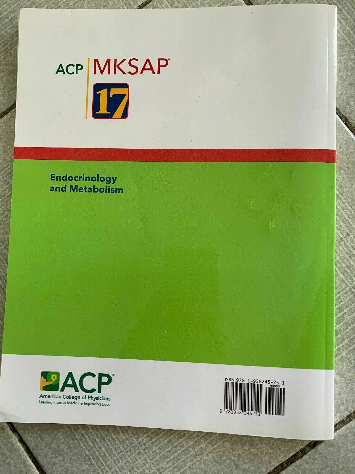 ACP MKSAP 17 Endocrinology And Metabolism Amercian College Of Physicians