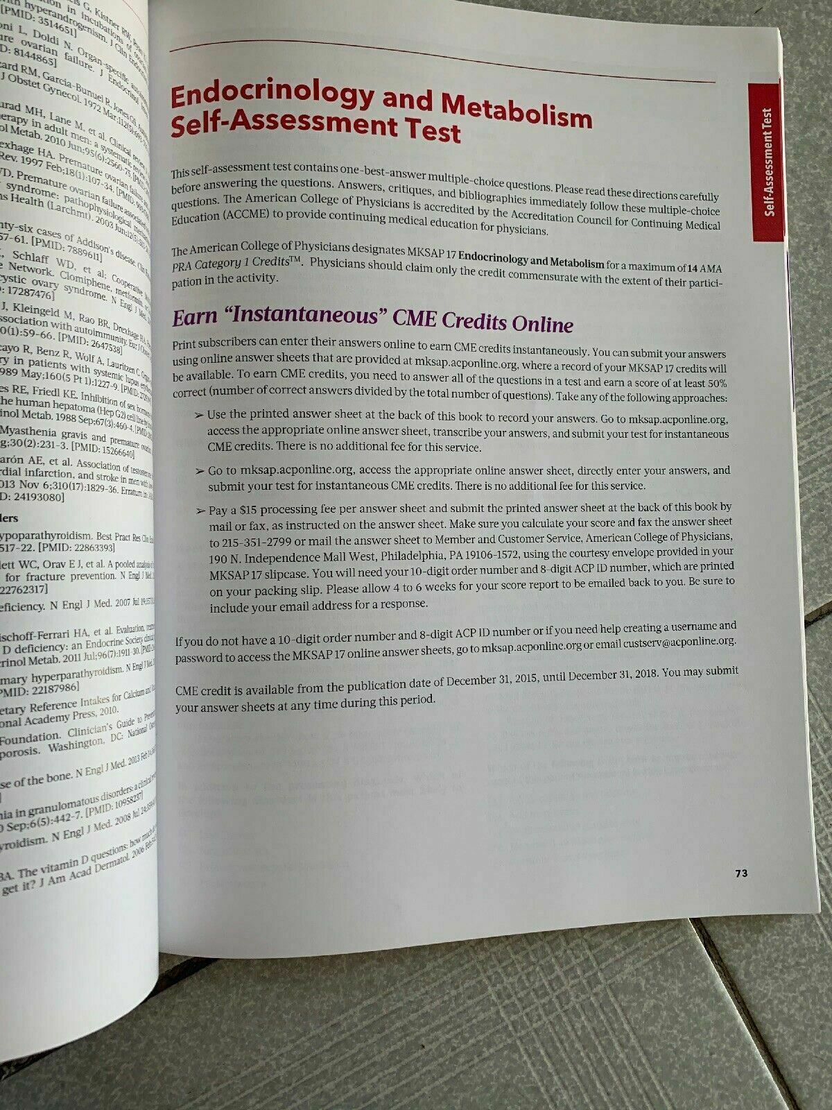 ACP MKSAP 17 Endocrinology And Metabolism Amercian College Of Physicians