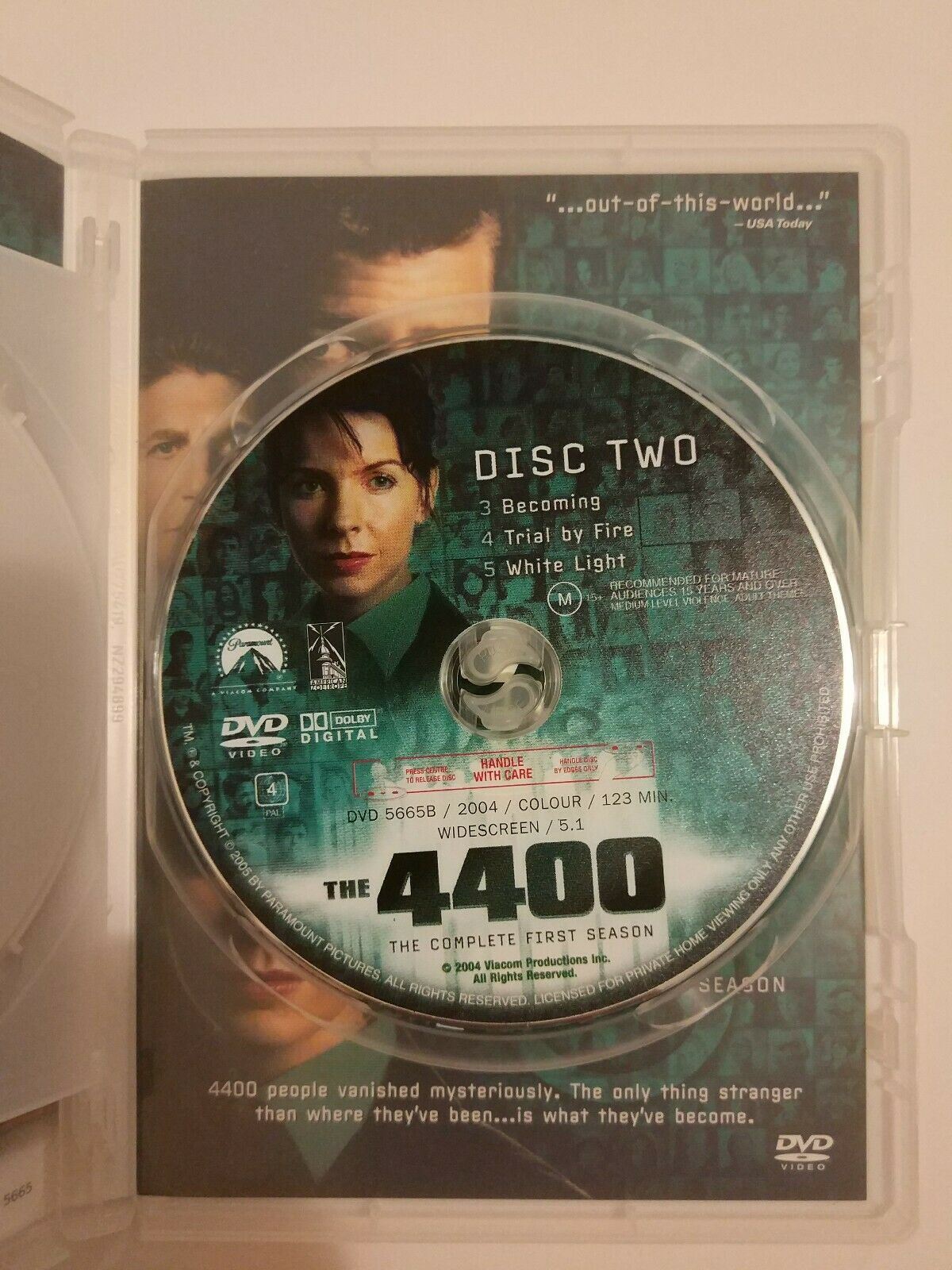 The 4400 : Season 1 (DVD, 2005, 2-Disc Set) Region 4