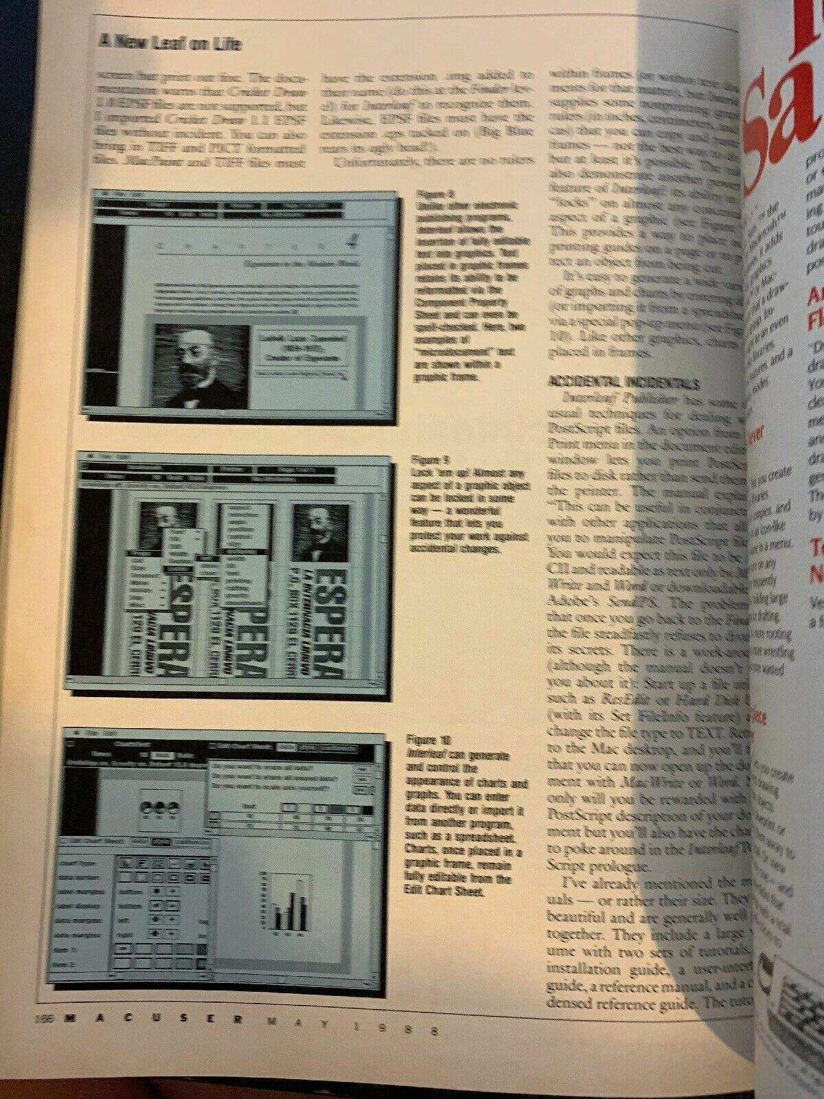 MacUser May 1988 Vintage Magazine Apple's New LaserWriter II Series