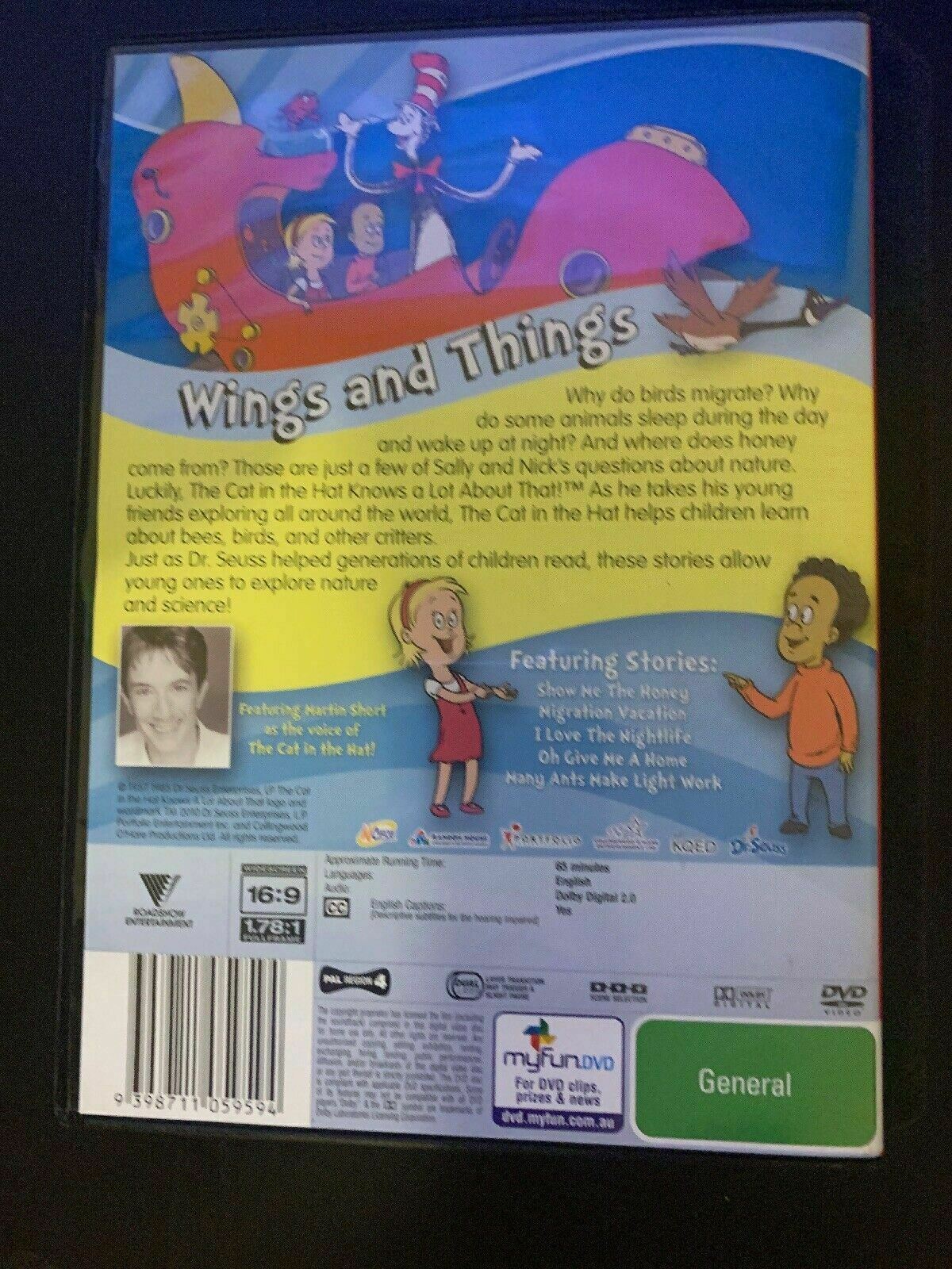 The Cat In The Hat - Wings And Things DVD Region 4