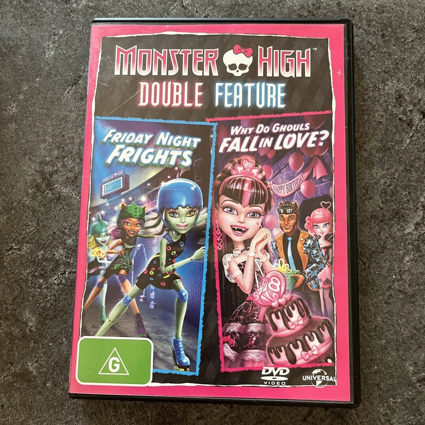 Monster High - Why Do Ghouls Fall In Love / Friday Night Frights (DVD, 2013)