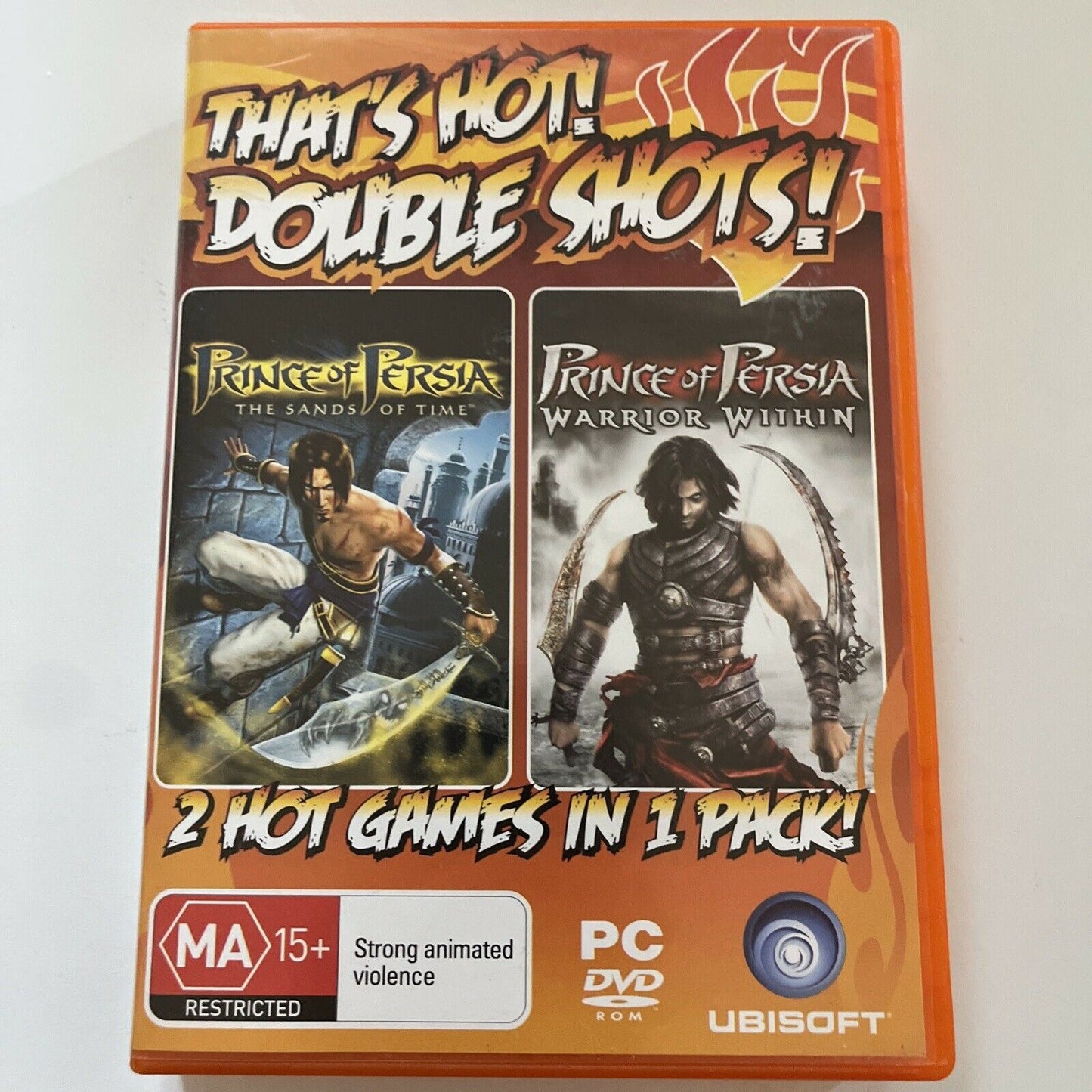 2x Prince Of Persia: Sands Of Time & Warrior - PC Windows Games Action Adventure