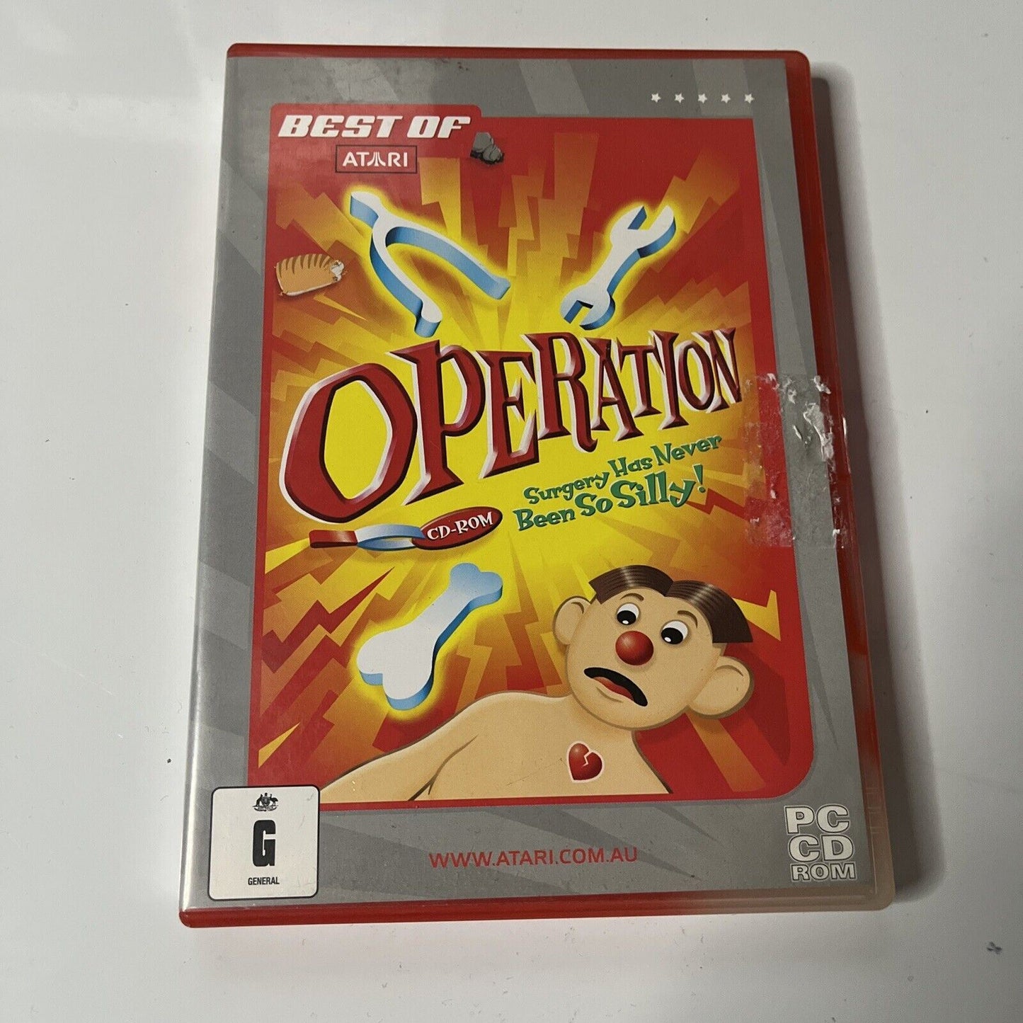 Operation - PC CD ROM Windows Game - Best of Atari  Series
