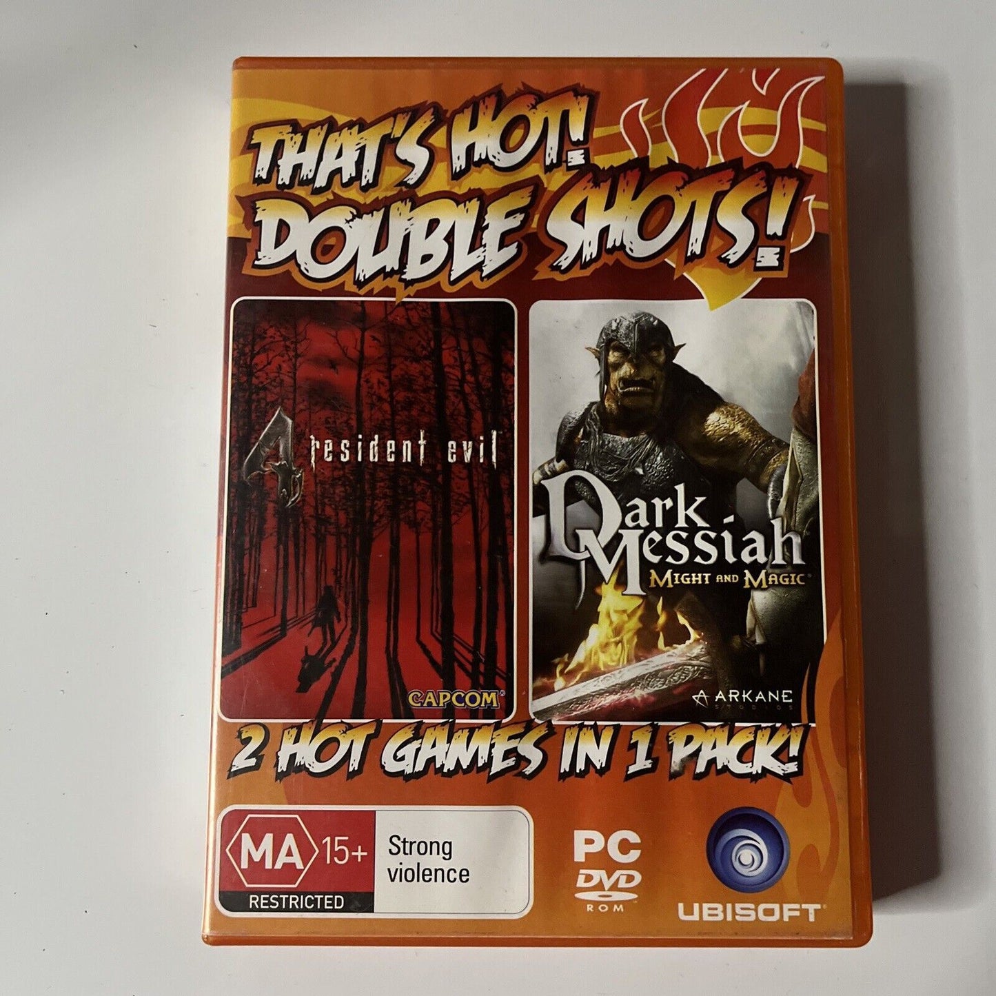 Resident Evil 4 & Dark Messiah of Might and Magic PC DVD