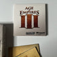Age of empires III 3 game (Complete) PC windows 3 Disc set With product key