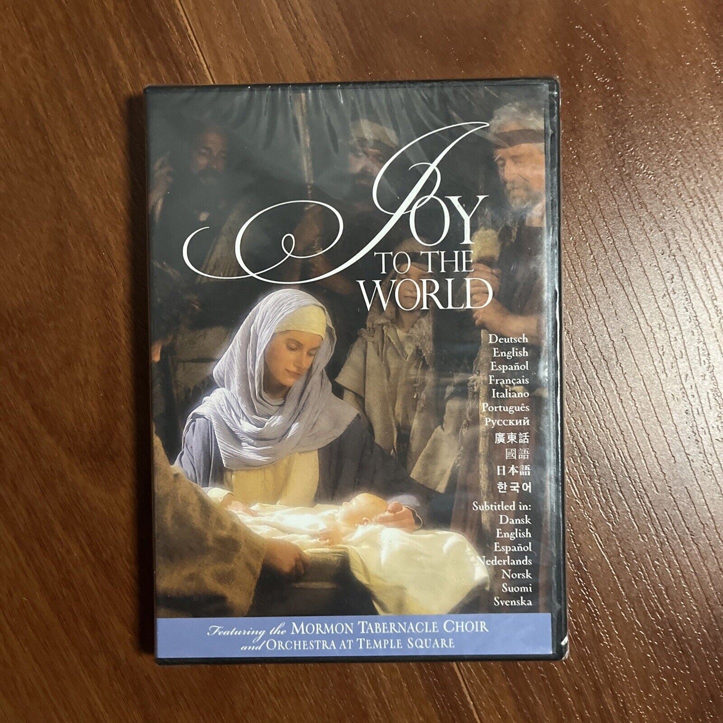 Joy To The World (DVD) Scenes of Jesus Christ Mormon Tabernacle Choir Christmas