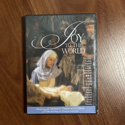 Joy To The World (DVD) Scenes of Jesus Christ Mormon Tabernacle Choir Christmas