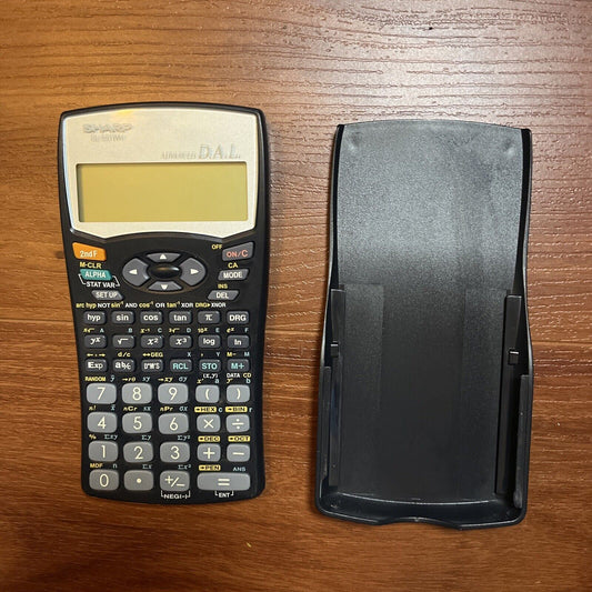 Sharp EL-531WH Advanced D.A.L Scientific  Calculator