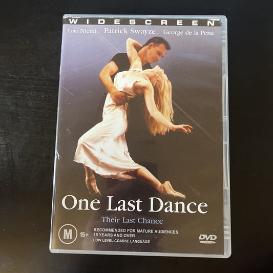 One Last Dance (DVD, 2001) Patrick Swayze Region 4