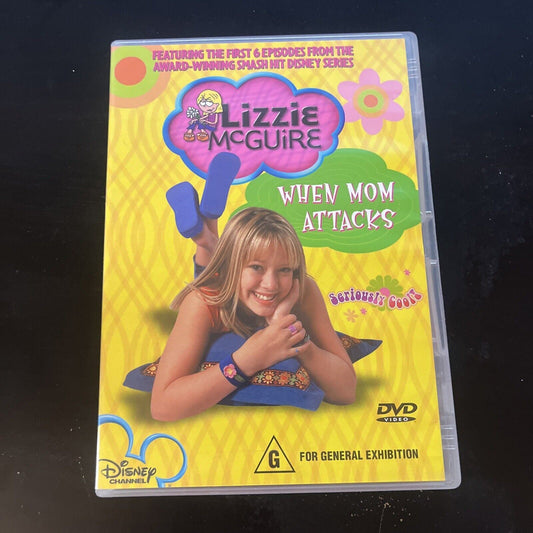 Lizzie McGuire - When Mom Attacks : Vol 1 (DVD, 2001) Hilary Duff Region 4