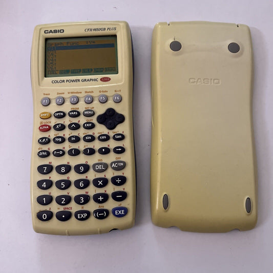 Casio CFX-9850GB Plus Color Graphics Calculator