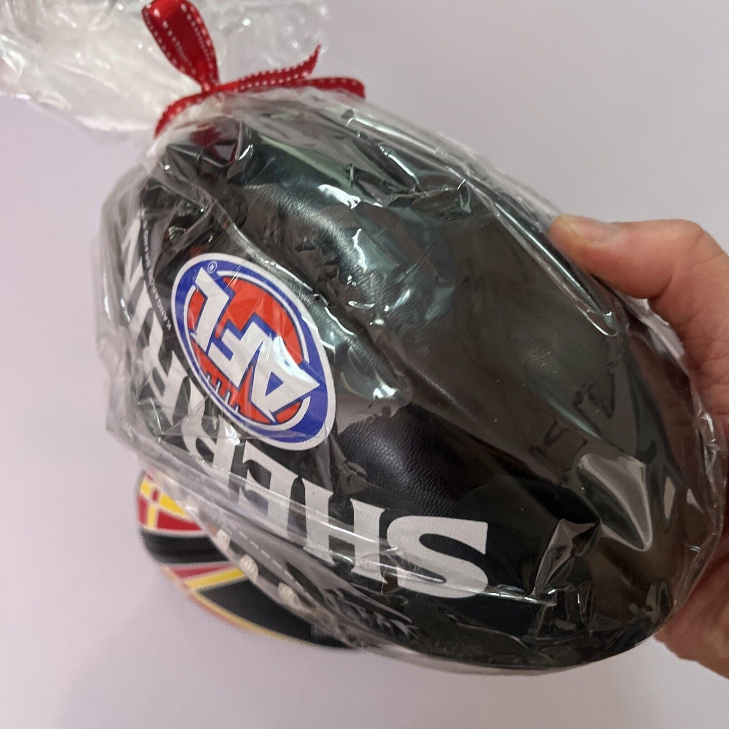 *New* Black Sherrin Grass Surface Mini AFL Football & Elastoplast Mini Football