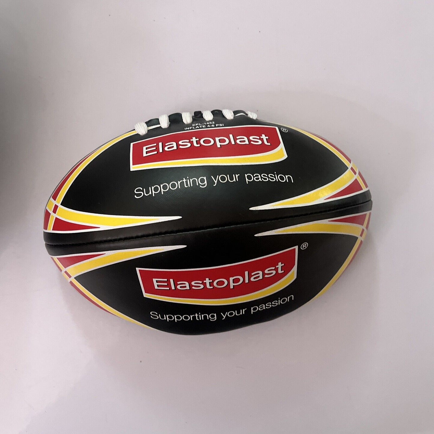 *New* Black Sherrin Grass Surface Mini AFL Football & Elastoplast Mini Football