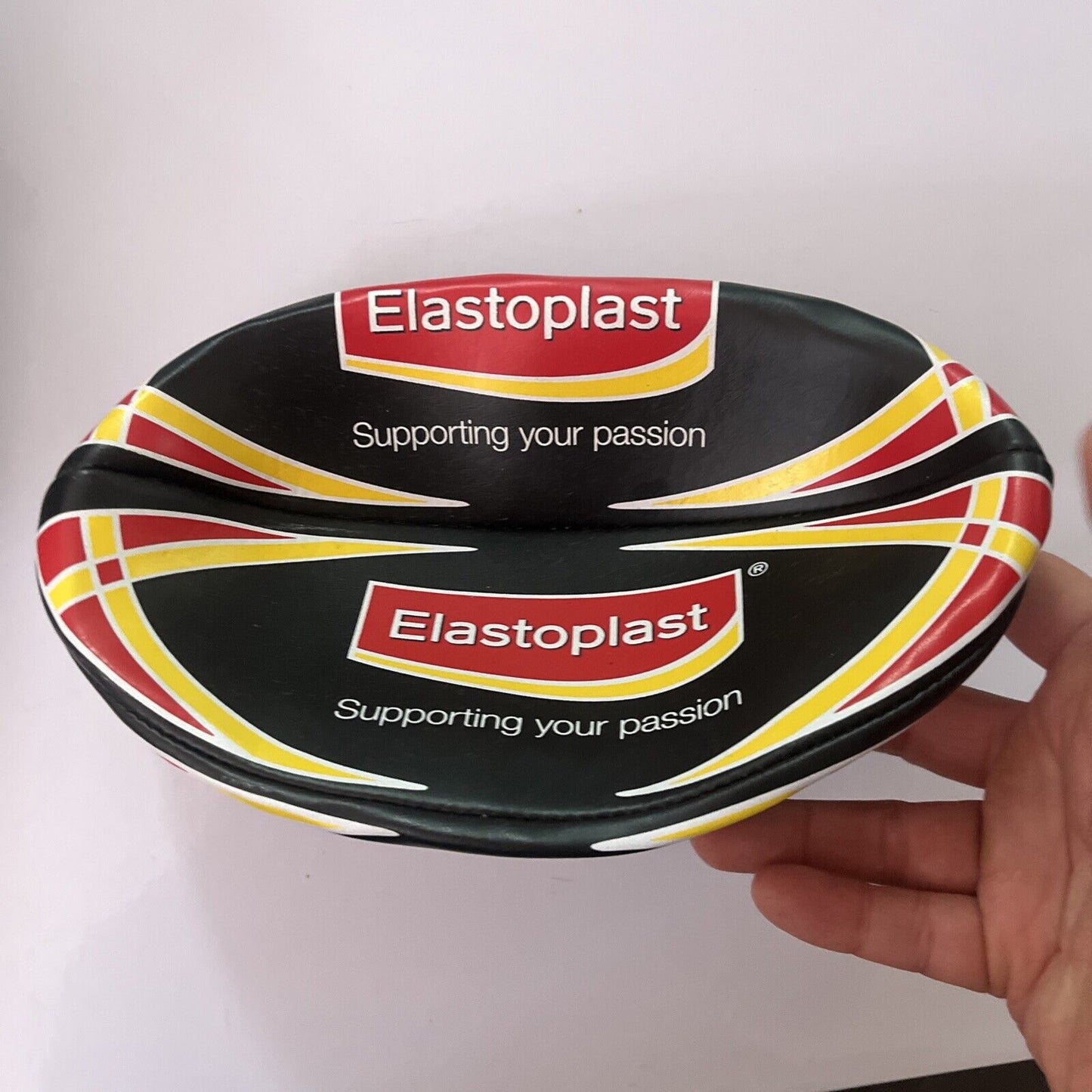 *New* Black Sherrin Grass Surface Mini AFL Football & Elastoplast Mini Football