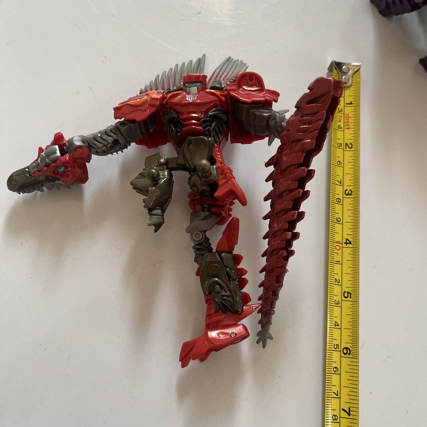 2x Transformers Age of Extinction Action Figure Scorn & Grimlock *Missing Pieces