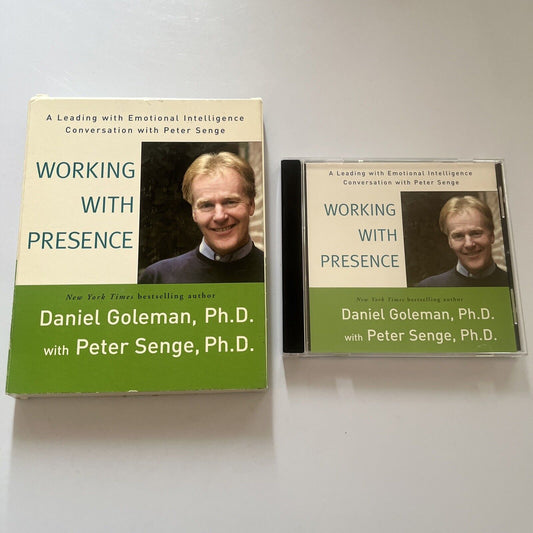 Working with Presence by Daniel Goleman (Audiobook CD, 2007)
