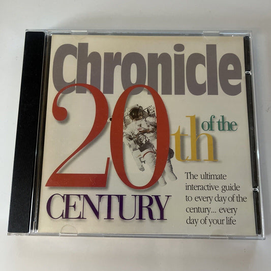 Chronicles Of The 20th Century PC CDROM 1996 Win  95