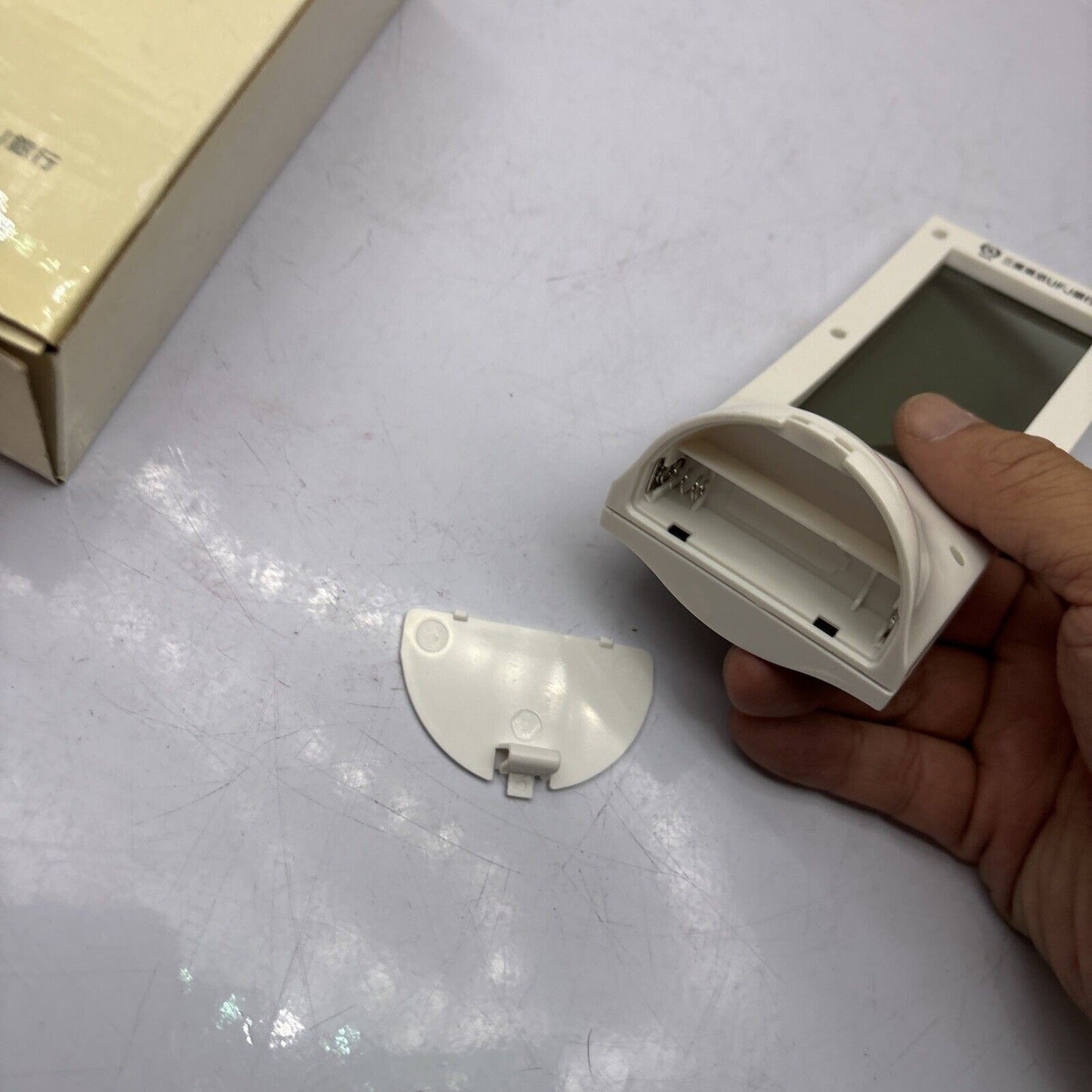 MUFG Table Transparent Clock Alarm *Never Used*