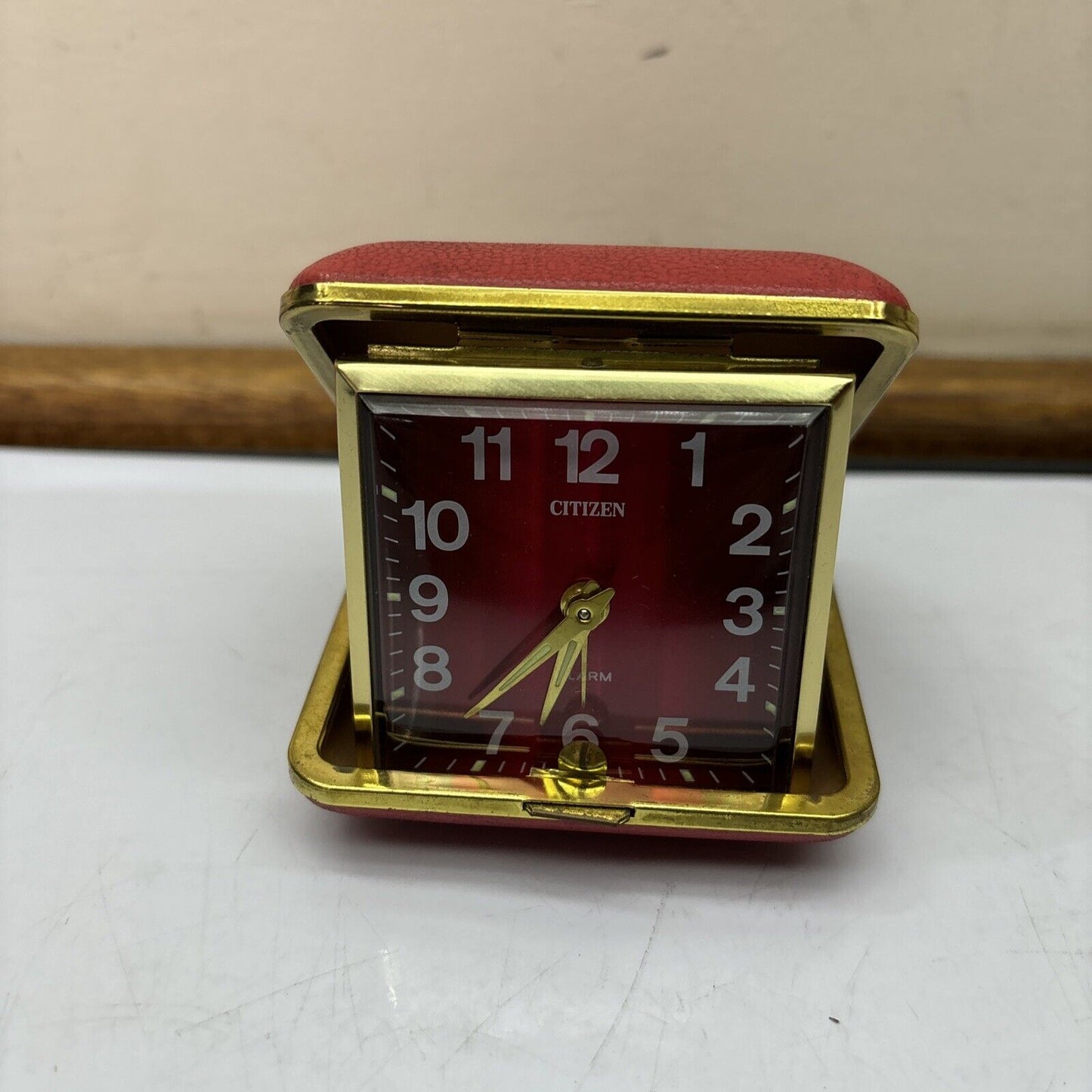 Citizen Pocket Watch Windup Alarm Made In Japan C999304