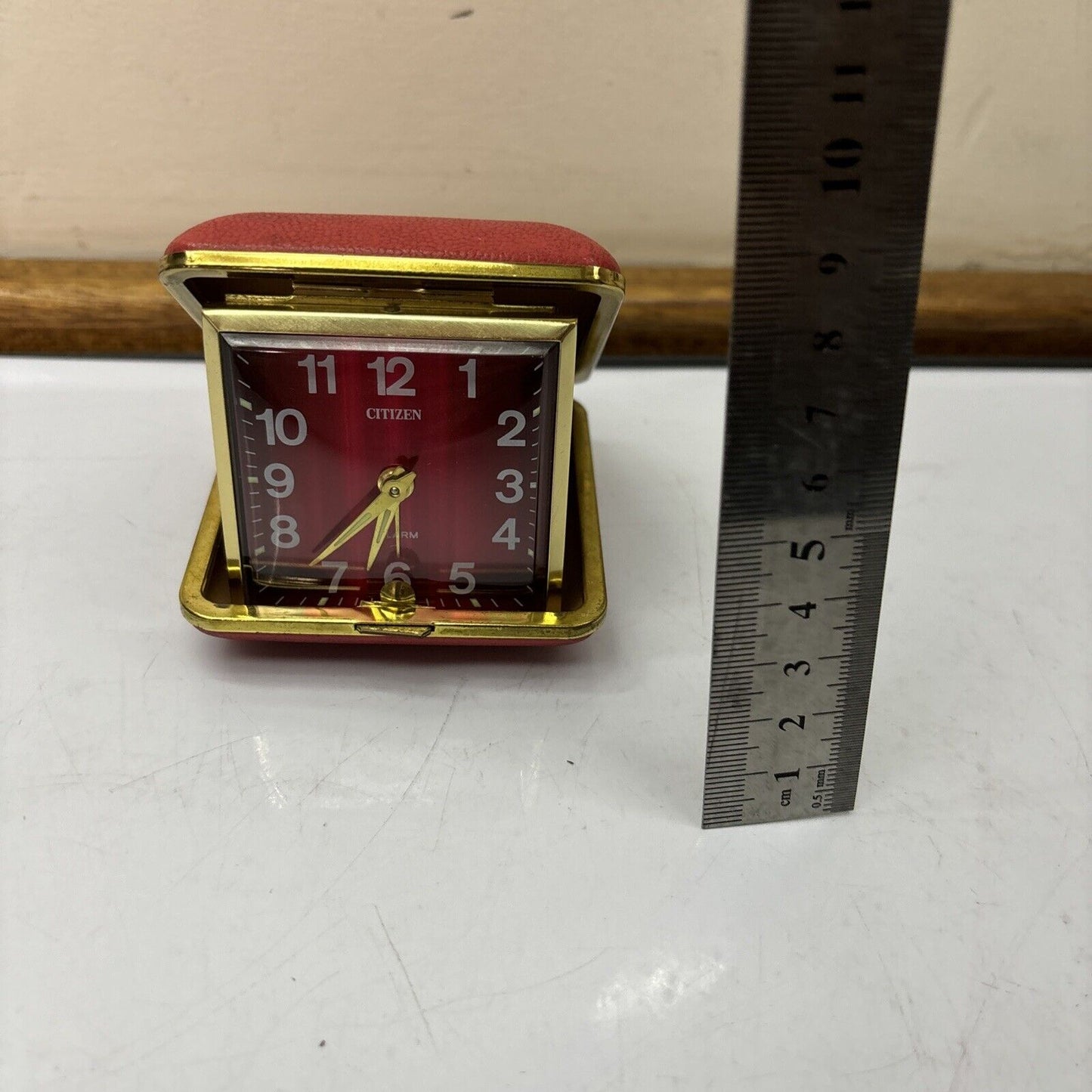 Citizen Pocket Watch Windup Alarm Made In Japan C999304