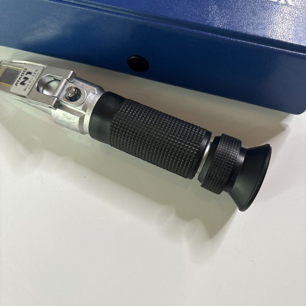 Atago N1 Hand Refractometer Brix 033 Made In Japan Retro Unit