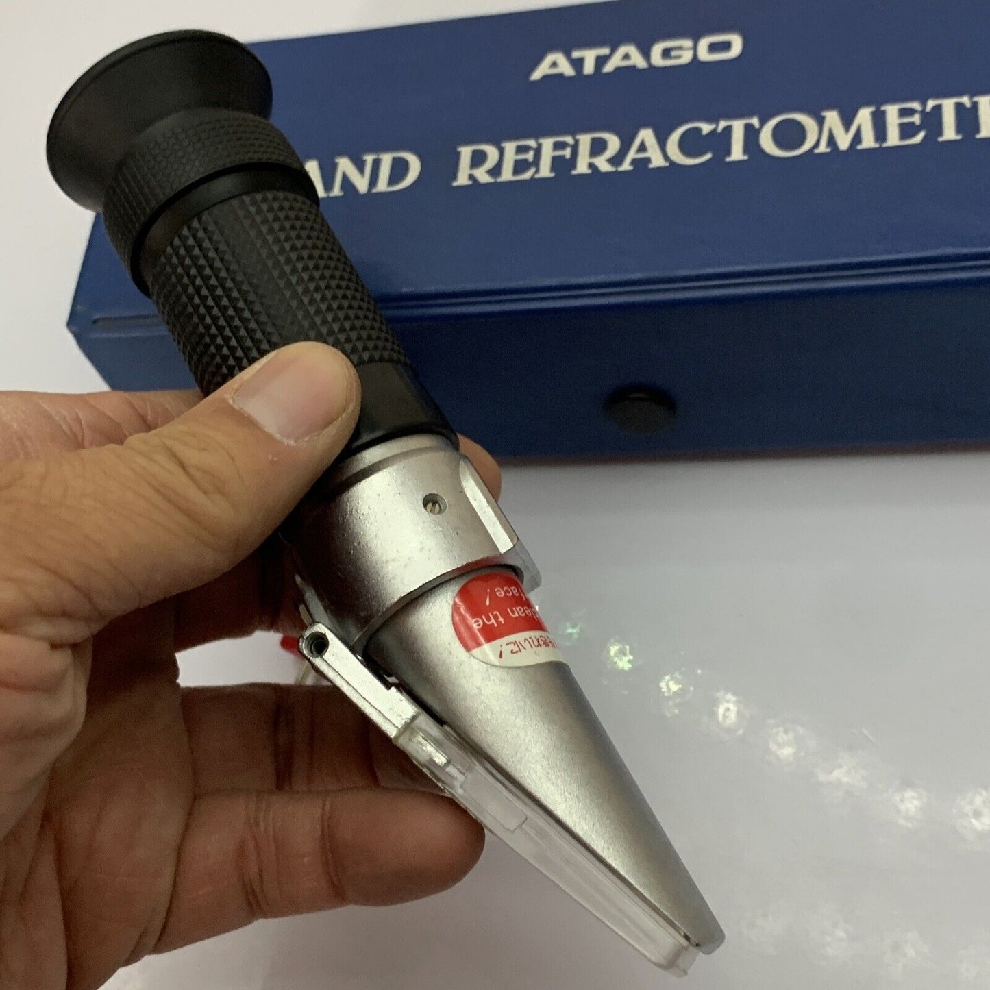 Atago Hand Refractometer N2 Brix 28-62% Made In Japan