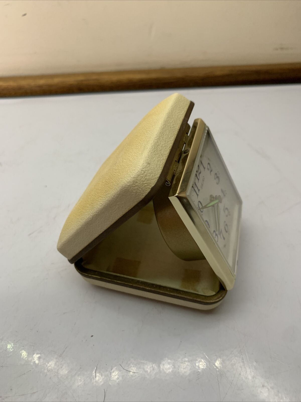 3x Seiko 2 Jewels Windup Pocket Clocks 60's Made In Japan *For Parts Or Repair*