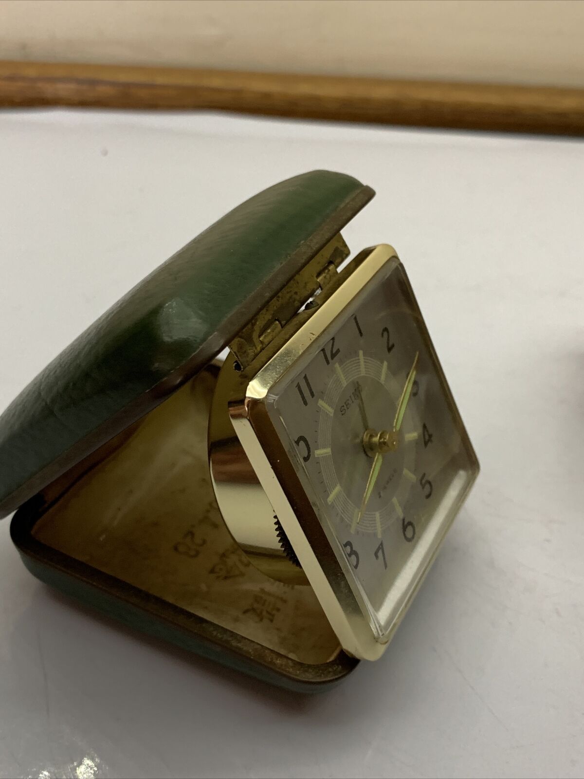 3x Seiko 2 Jewels Windup Pocket Clocks 60's Made In Japan *For Parts Or Repair*