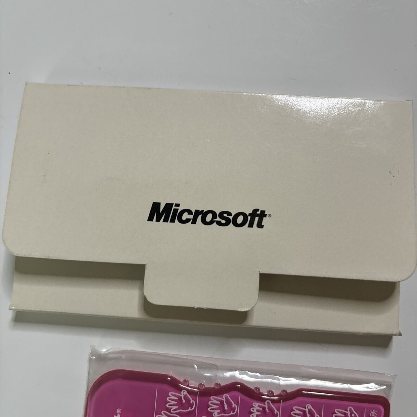 Microsoft Acupressure Hand Reflexology Card つぼカード Promotional Item *Never Used*