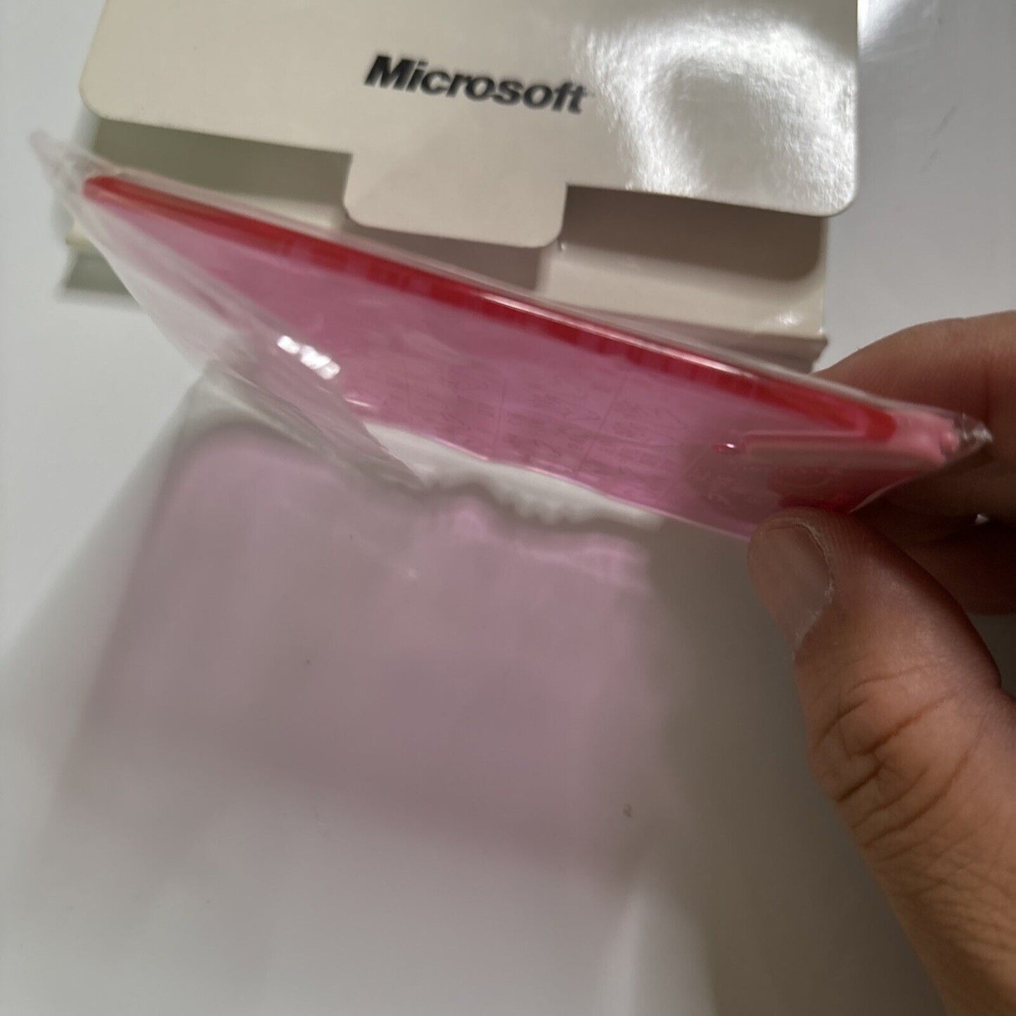 Microsoft Acupressure Hand Reflexology Card つぼカード Promotional Item *Never Used*